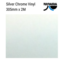 Ritrama Vinyl Polished Mirror Silver 305mm x 2m