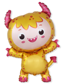 Flexmetal Baby Monster Yellow 34" Foil (Loose)