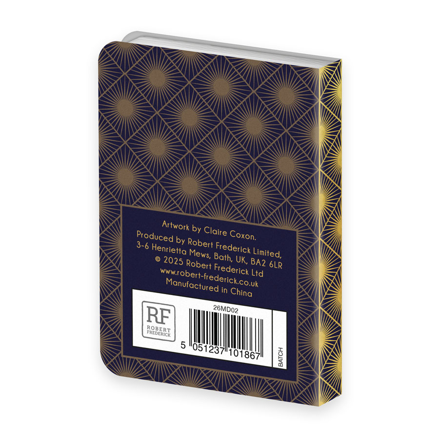 Diary Mini Claire Coxon Art Deco 2027 24pk