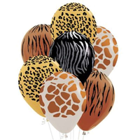Sempertex Animal Print 12" Latex Balloons 25pk