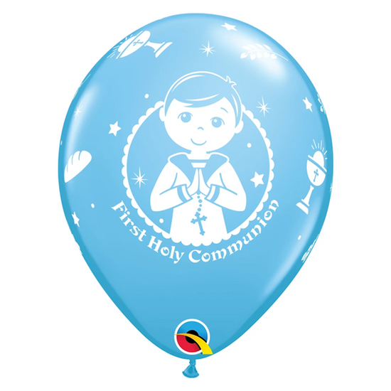 Anagram Communion Boy 11" Latex Balloons 25pk