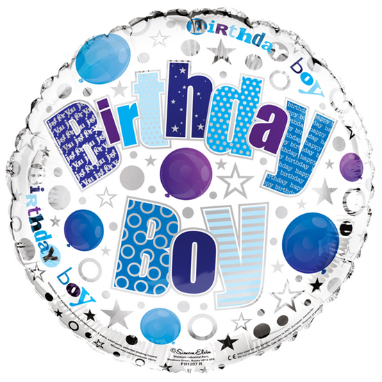 Birthday Boy 18" Foil Balloon