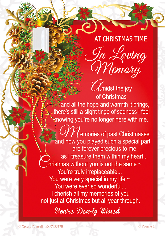 Xpress Yourself Memorial Christmas Open 6pk