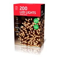 Uncle Bills 200 Pack LED Lights Warm White