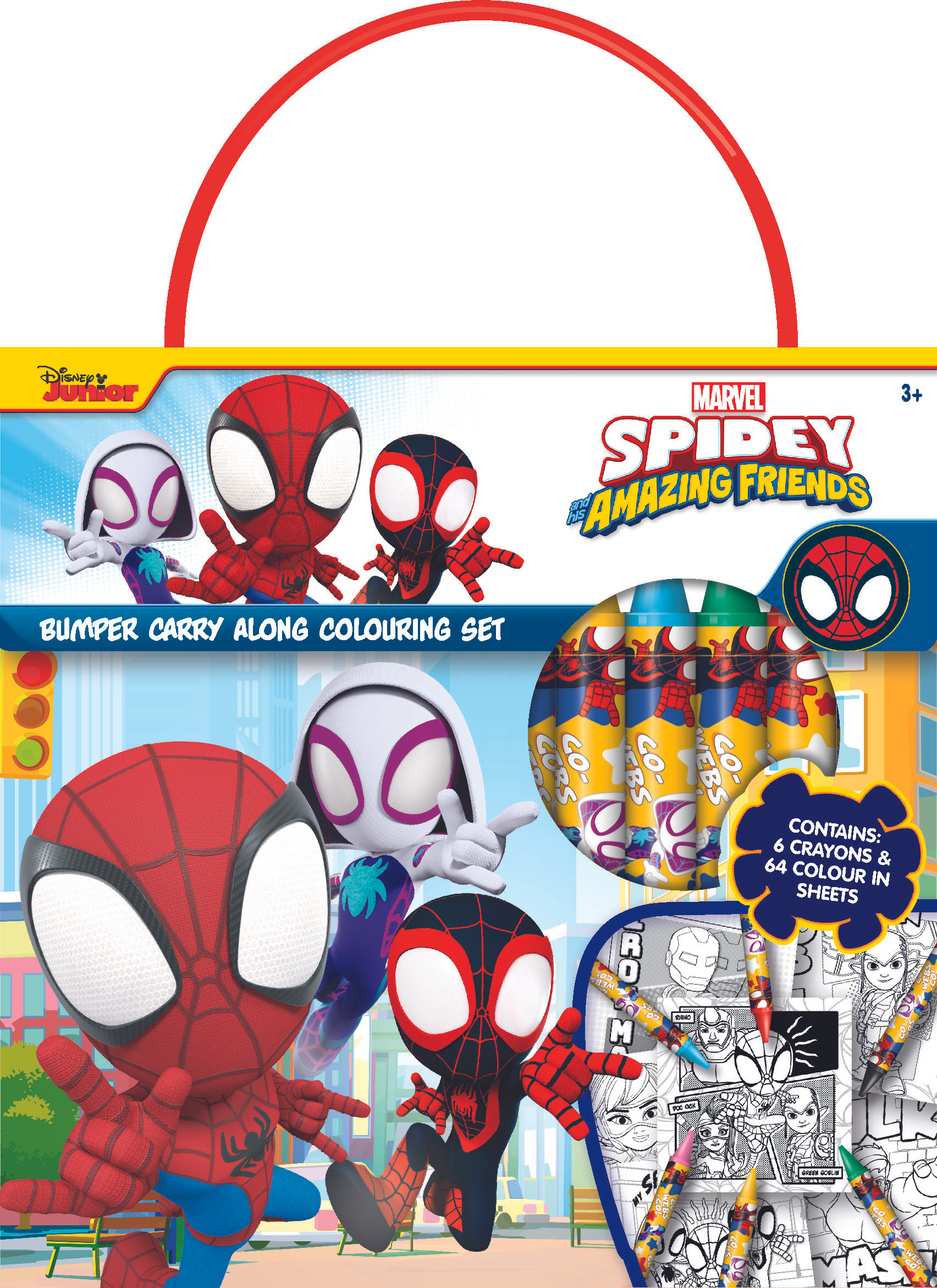 Carry Along Bumper Set Spidey & Friends