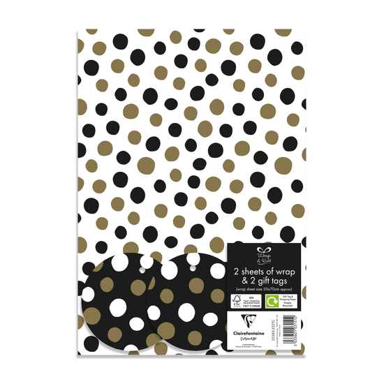 Flatwrap Generic 2 Sheets & 2 Tags
