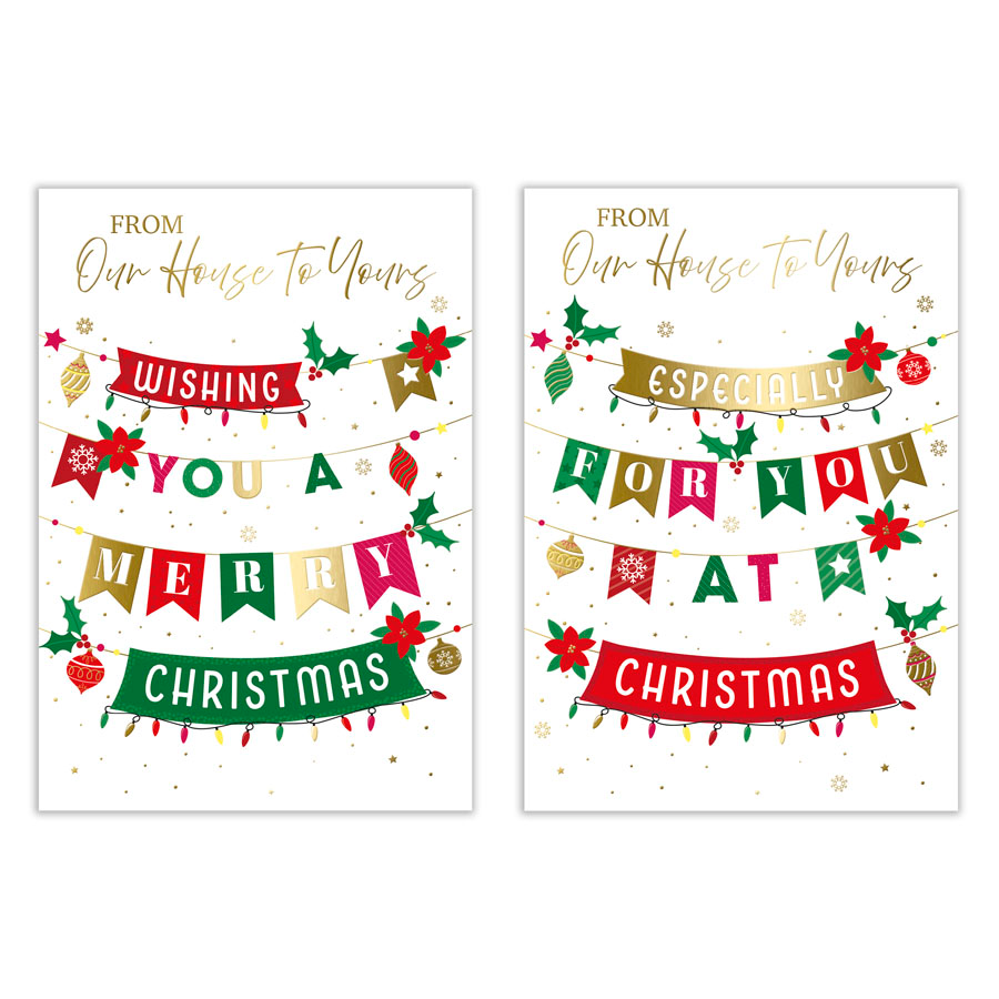 Poppyhill C50 Christmas To Your House 12pk