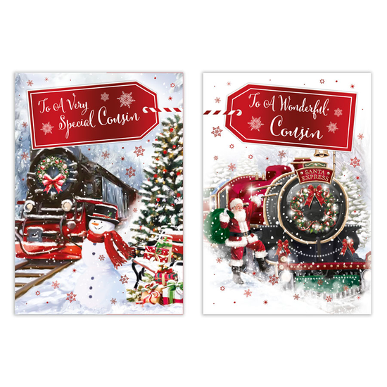 Poppyhill 12 Pack Cards C50 Christmas Cousin