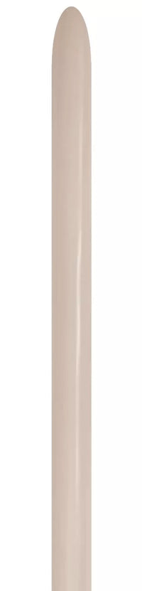 Sempertex latex modelling nozzles in white sand color, 80-pack set showing various nozzle shapes and sizes for detailed sculpting