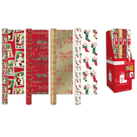 Rollwrap Christmas Elegant 4m 50pk