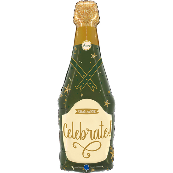 Grabo Sparkle Champagne 37" Foil Balloon
