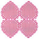 Eurowrap 24 Pack Napkins Paper Heart