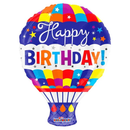 APAC Birthday Hot Air Balloon 18" Foil Balloon