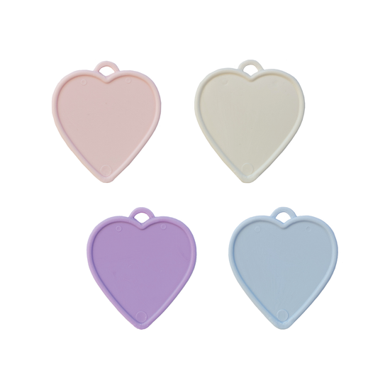 Sear 100 Pack Balloon Weights Pastel Mix Heart 8g
