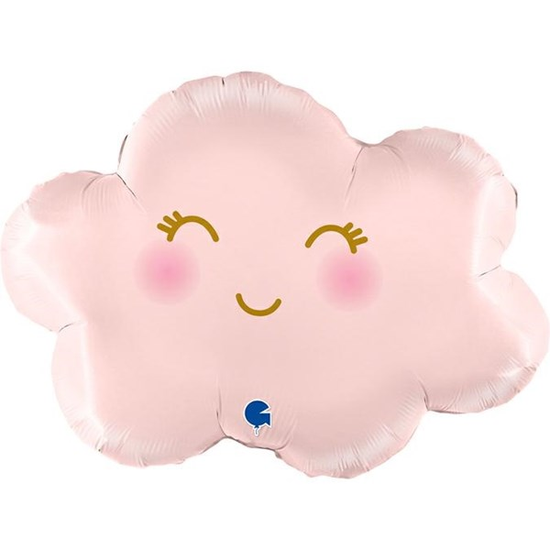 Grabo Foil Balloon Satin Pink Cloud 30