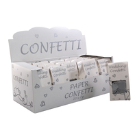 Silver And White Confetti 10g x 20PK