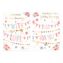 Poppyhill 12-pack C50 anniversary greeting cards featuring elegant designs for celebrating special occasions.