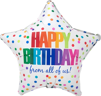 Anagram From All Of Us Dots 18" Foil Balloon