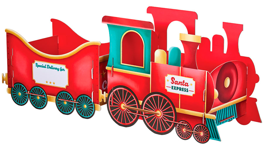 Partisan Gift Box Christmas Train Large