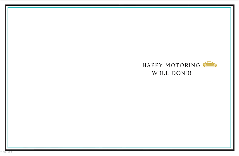 Regal 6 Pack Cards 8x6 Driving Test