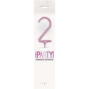 Unique Party Candle Sparkler Number 2 Pink 7