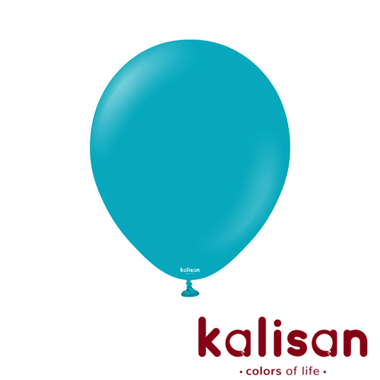 Kalisan Standard Turquoise 12" Latex 100pk