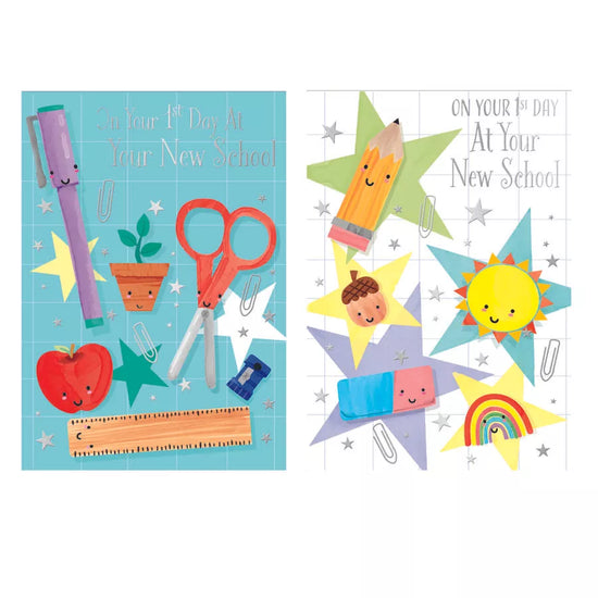 Poppyhill 12 Pack Cards C50 1st Day At New School