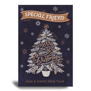 Prelude 6 Pack Cards C75 Christmas Friend Tree