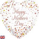 Oaktree Mother's Day Fizz Rose Gold 18" Foil
