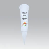 David Fischoff Memorial Spike Vase Brother 33x10cm