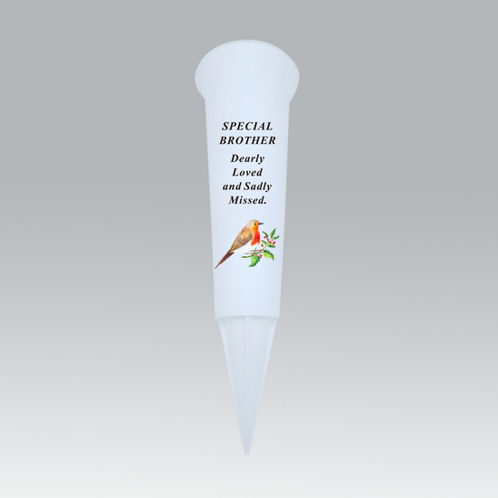 David Fischoff Memorial Spike Vase Brother 33x10cm
