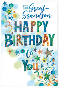 Simon Elvin C50 Birthday Great-Grandson 6pk