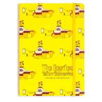 A5 Notepad The Beatles Yellow Submarine White