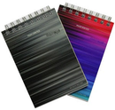 Spiral Notebook Elegance A7 5pk