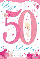 Simon Elvin C50 Birthday Age 50 6pk