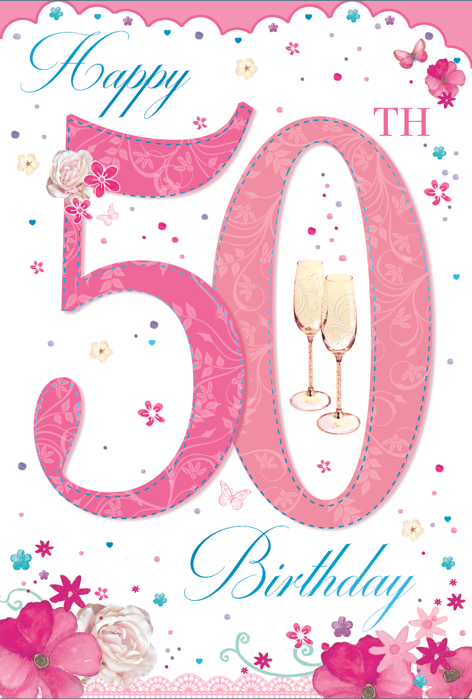Simon Elvin C50 Birthday Age 50 6pk