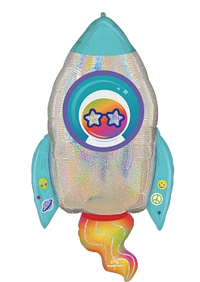 Anagram Space Rocket 29" Foil Balloon