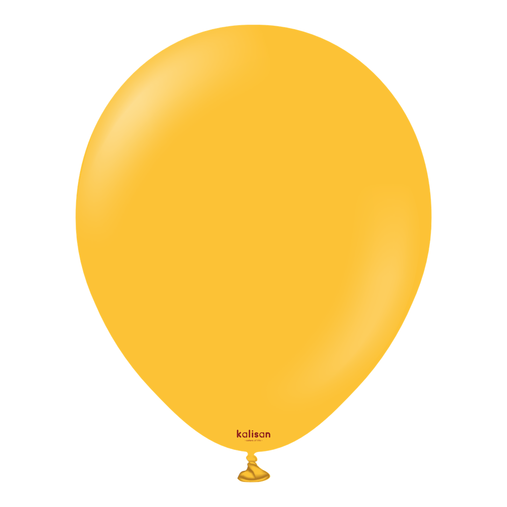 Kalisan Standard Amber 18" Latex Balloons 25pk
