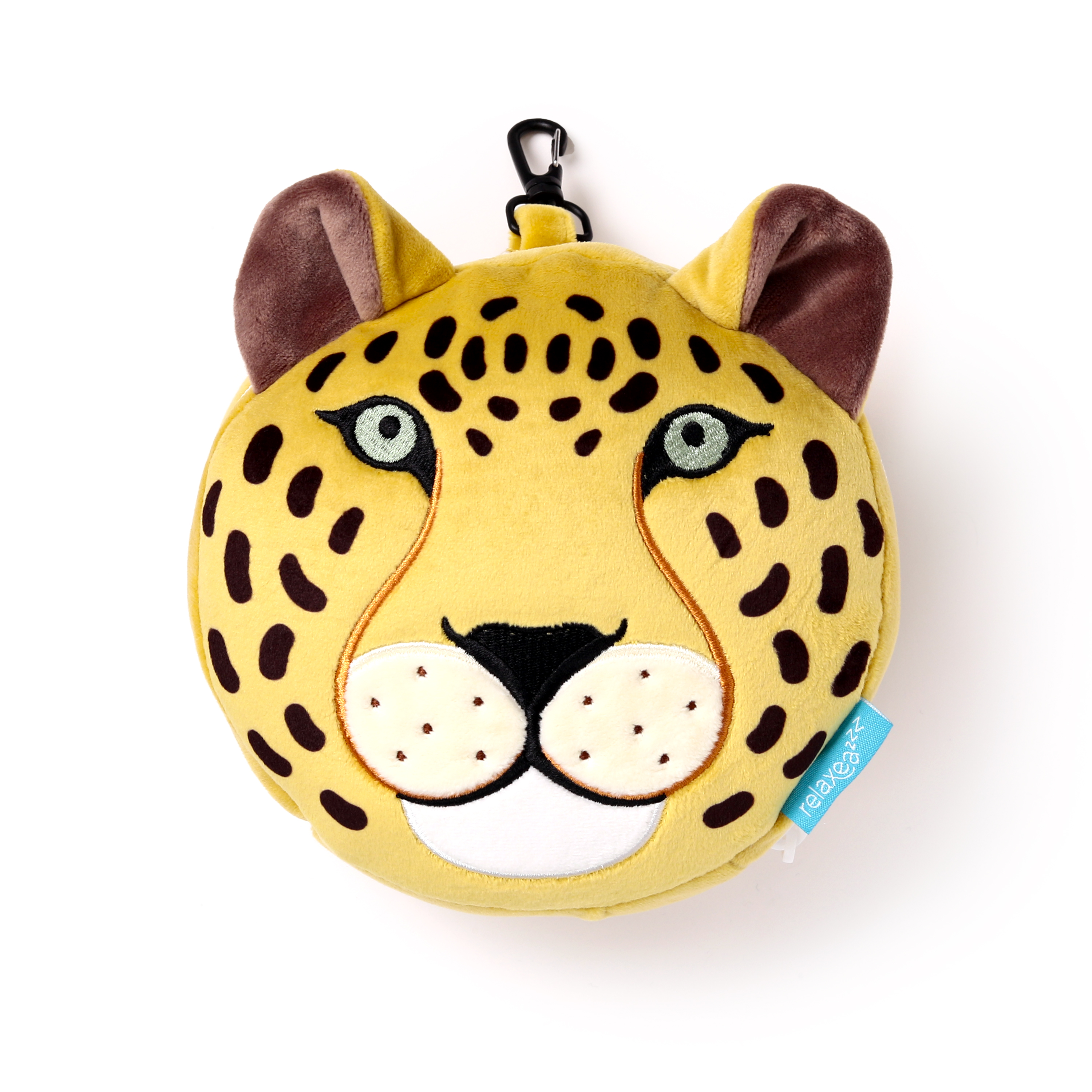 Leopard Travel Pillow And Eye Mask Relaxeazzz