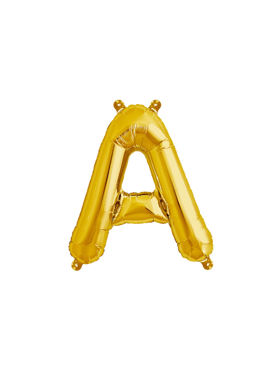 Qualatex Foil Balloon Gold 16" Letter A