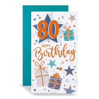 Excellence C75 Birthday Age 80 6pk