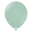 Kalisan Retro Winter Green 18" Latex Balloons 25pk