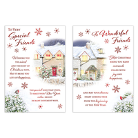 Poppyhill 12 Pack Cards C50 Christmas Friends