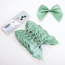 Italian Options 6 Pack Ribbon Bows Sage Green 10cm