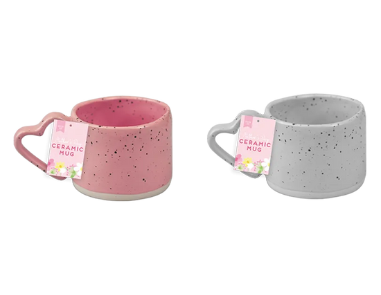 Mother's Day Heart Mug 2pk