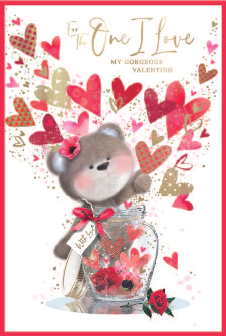 Simon Elvin C75 Valentine's Day One I Love 6pk
