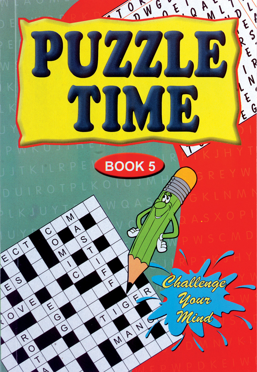 Puzzle Time Book A5 12pk