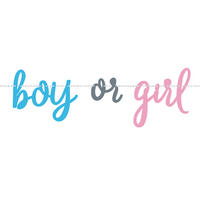 Unique Banner Boy Or Girl 7ft