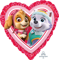 Anagram Foil Balloon Paw Patrol Love Girl 18