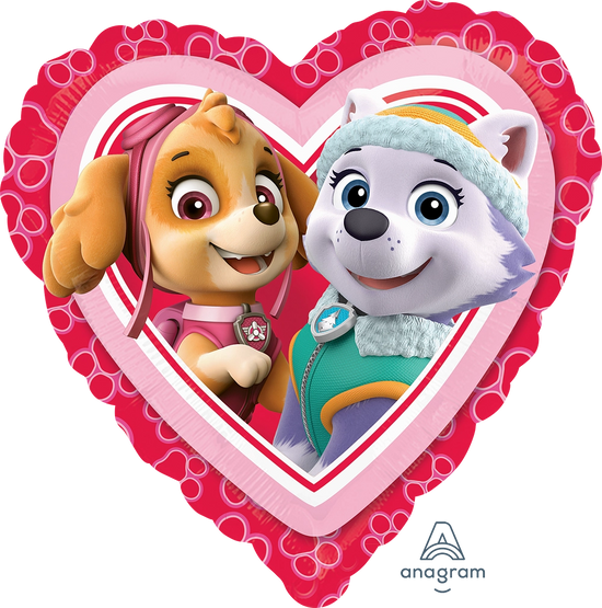 Anagram Foil Balloon Paw Patrol Love Girl 18